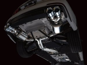 Audi S7 Performance Exhaust - AWE Tuning - Touring Edition, Cat Back - Chrome Silver - `19-`23